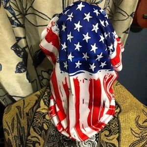 American flag Face gaiter scarf face mask USA patriot